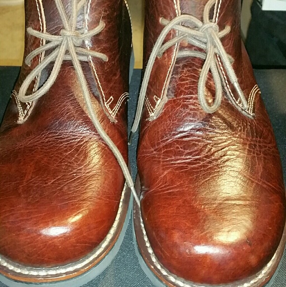 Duluth Trading Co. Bison Leather Ankle Boots - Picture 3 of 7